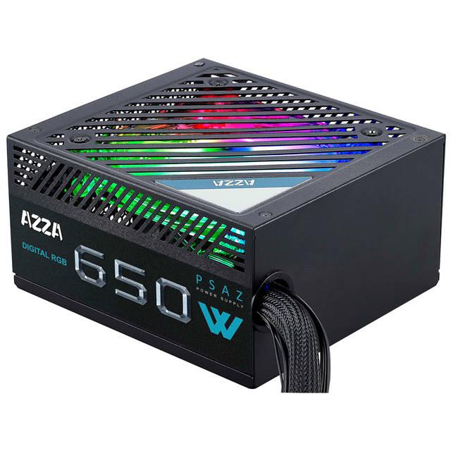 Azza Psaz-650W(Argb) 80+ Bronze 650W Ps With Argb Fan
