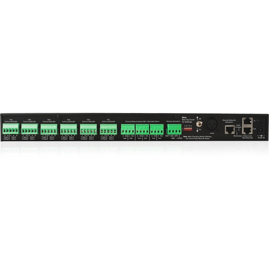 AtlasIED AC Sequence Controller and Monitor ECS-6RM