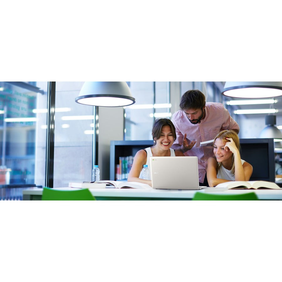 Acer Chromebook 315 Cb315-4Ht - Intel Pentium Silver N6000 / 1.1 Ghz - Chrome Os - Uhd Graphics - 8 Gb Ram - 64 Gb Emmc - 15.6" Touchscreen 1920 X 1080 (Full Hd) - Wi-Fi 6 - Pure Silver - Kbd: Us