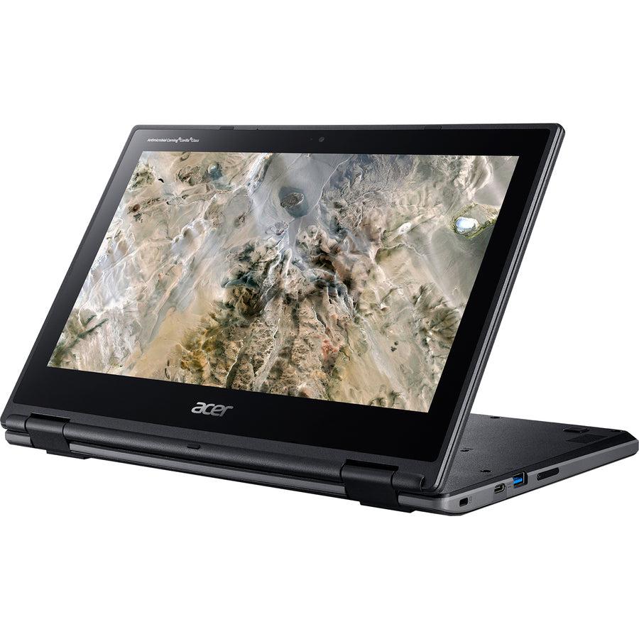 Acer Chromebook Nx.Hbraa.003 Notebook 29.5 Cm (11.6") Touchscreen Hd Amd A6 4 Gb Ddr4-Sdram 32 Gb Flash Wi-Fi 5 (802.11Ac) Chrome Os Black