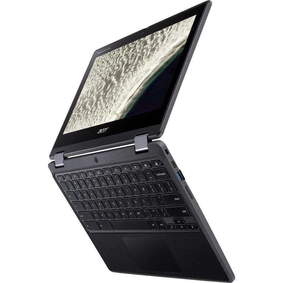Acer Chromebook R753T-C1Pt 29.5 Cm (11.6") Touchscreen Hd Intel® Celeron® 8 Gb Lpddr4X-Sdram 64 Gb Flash Wi-Fi 6 (802.11Ax) Chrome Os Black