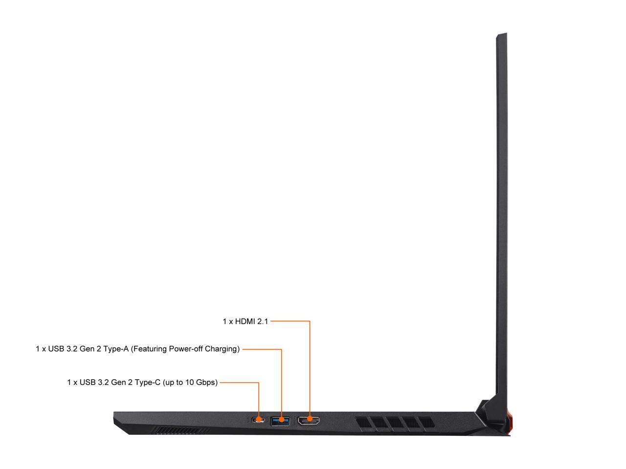 Acer Nitro 5 - 17.3" 360 Hz Ips - Amd Ryzen 7 5000 Series 5800H (3.20Ghz) - Nvidia Geforce Rtx