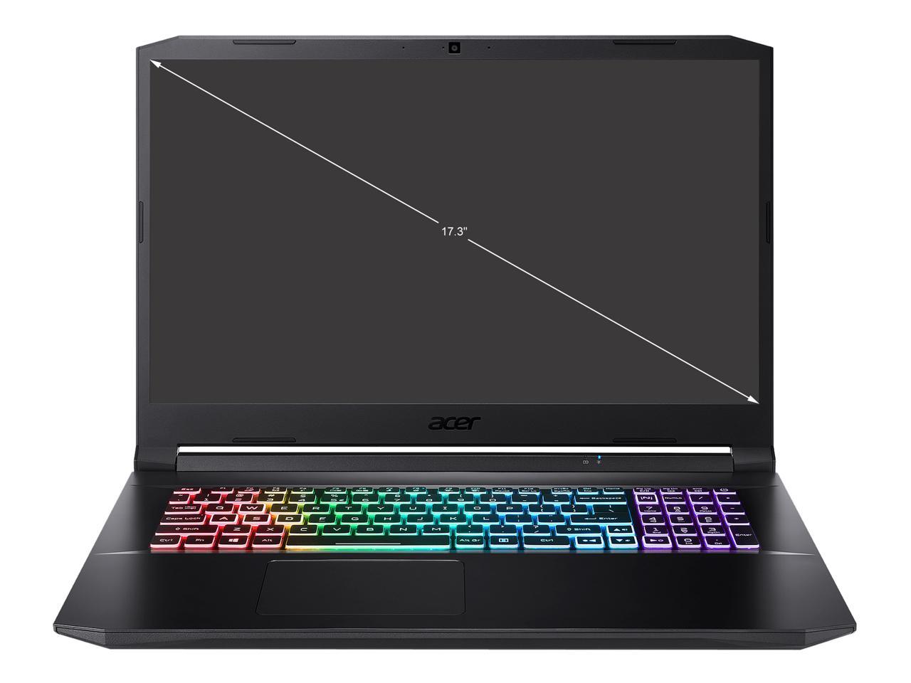 Acer Nitro 5 - 17.3" 360 Hz Ips - Amd Ryzen 7 5000 Series 5800H (3.20Ghz) - Nvidia Geforce Rtx