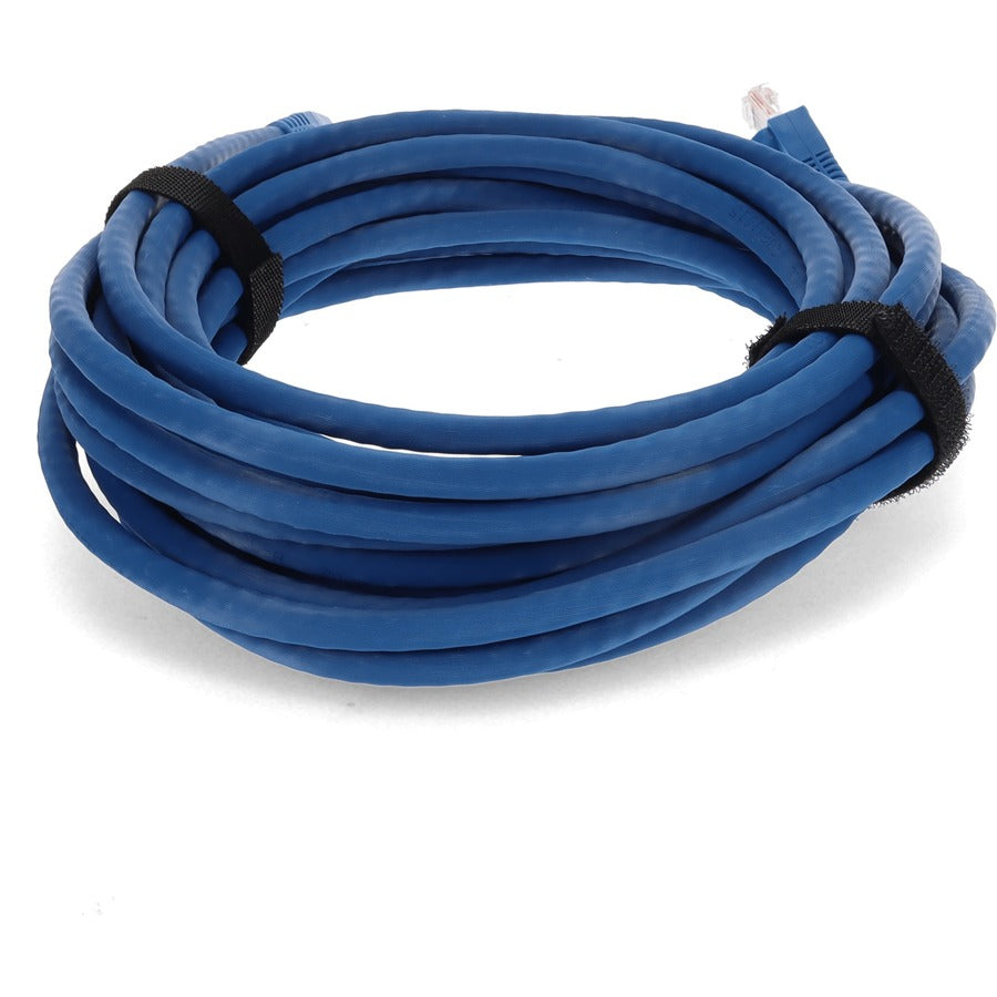 AddOn 40ft Blue CAT 6A PVC Ethernet Cable Snagless Bubble Boot RJ-45 M/M ADD-40FCAT6A-BE