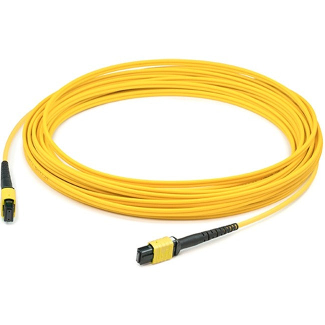 AddOn 45m MPO (Female) to MPO (Female) Yellow OS2 Duplex Fiber LSZH-rated Patch Cable ADD-MPOMPO-45M9SMFLZ