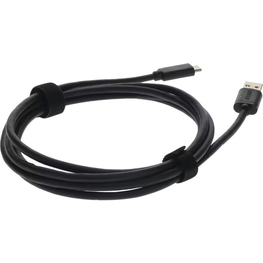 AddOn 6ft USB 3.1 (C) Male to USB 3.0 (A) Male Black Adapter Cable USBC2USB6F