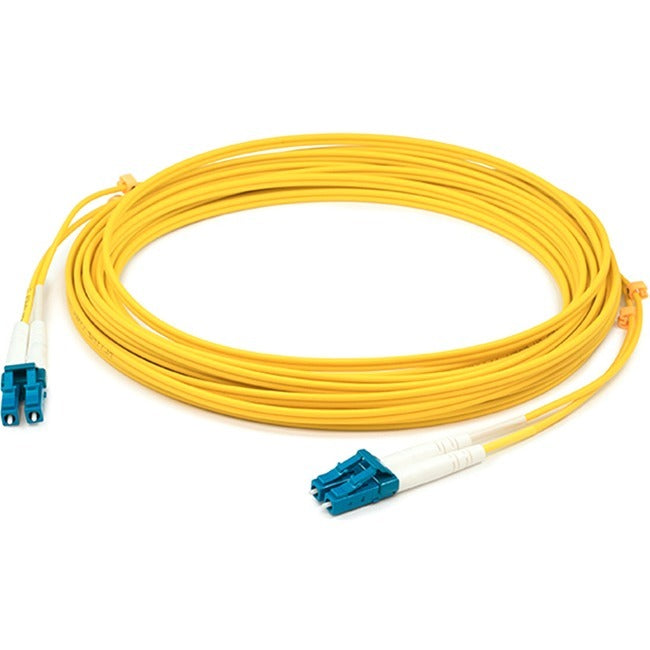 AddOn 94m LC (Male) to LC (Male) Straight Yellow OS2 Duplex Plenum Fiber Patch Cable ADD-LC-LC-94M9SMFP