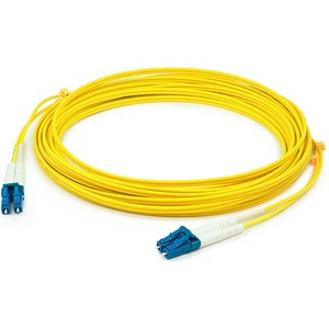 AddOn 98m LC (Male) to LC (Male) Straight Yellow OS2 Duplex LSZH Fiber Patch Cable ADD-LC-LC-98M9SMFLZ