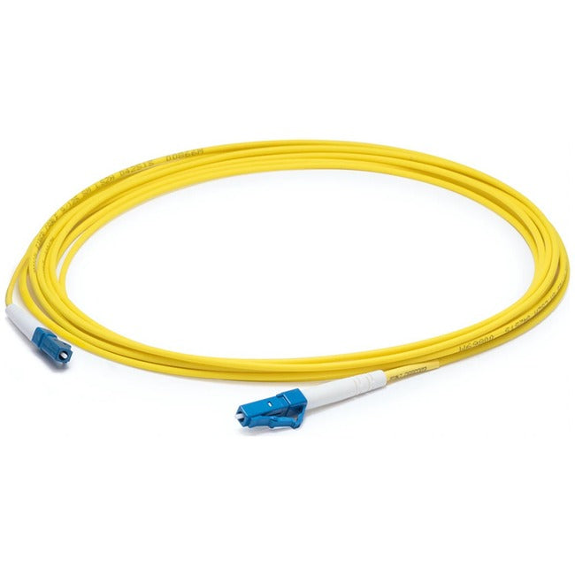 AddOn 98m LC (Male) to LC (Male) Straight Yellow OS2 Simplex LSZH Fiber Patch Cable ADD-LC-LC-98MS9SMFLZ