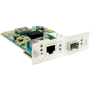 AddOn ADD-MCC10GRJSFP 10GBASE-T RJ45 to SFP+ Media Converter Card - Copper to Fiber 10G | AddOn