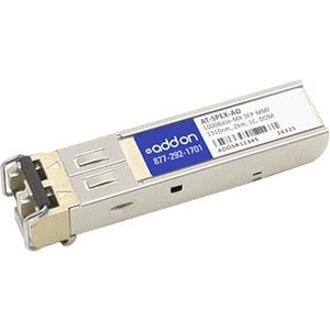 Addon Allied Telesis At-Spex Compatible Taa Compliant 1000Base-Mx Sfp Transceiver (Mmf, 1310Nm, 2Km, Lc, Dom)