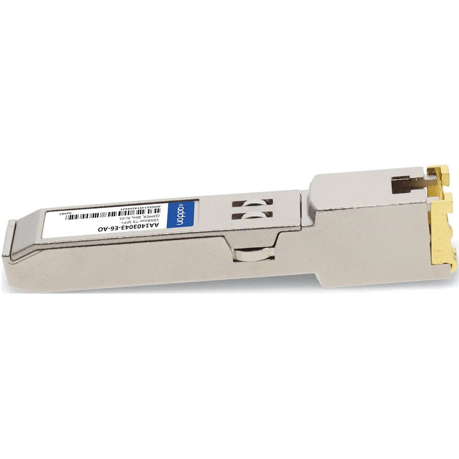 AddOn Avaya/Nortel AA1403043-E6 Compatible TAA Compliant 100/1000/10000Base-TX SFP+ Transceiver (Copper, 30m, RJ-45) AA1403043-E6-AO