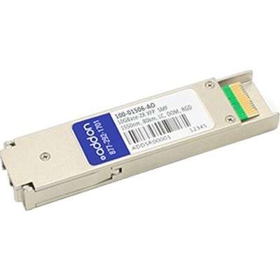 AddOn Calix 100-01506 Compatible TAA Compliant 10GBase-ZR XFP Transceiver (SMF, 1550nm, 80km, LC, DOM, Rugged) 100-01506-AO