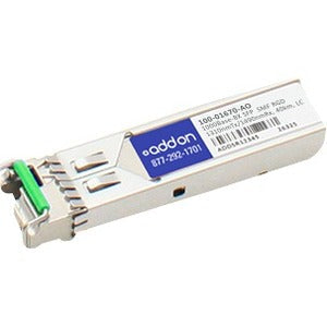Addon Calix 100-01670 Compatible Taa Compliant 1000Base-Bx Sfp Transceiver (Smf, 1310Nmtx/1490Nmrx, 40Km, Lc, Rugged)