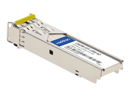 AddOn Cisco CWDM-SFP-1390 Compatible TAA Compliant 1000Base-CWDM SFP Transceiver (SMF, 1390nm, 100km, LC) CWDM-SFP-1390-AO