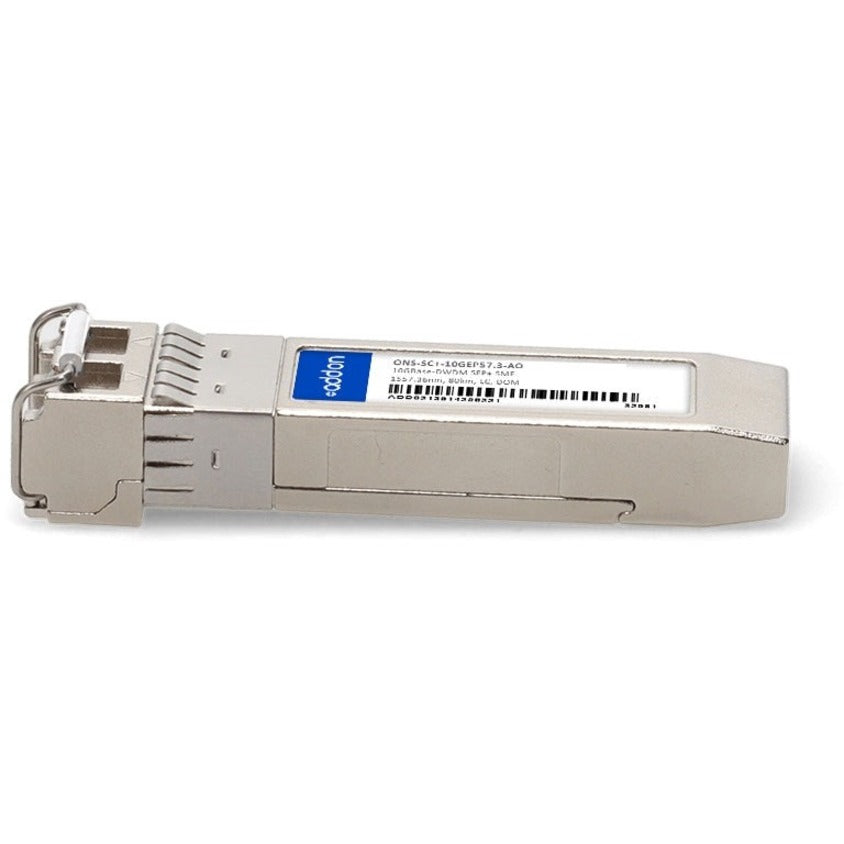 AddOn Cisco ONS ONS-SC+-10GEP57.3 Compatible TAA Compliant 10GBase-DWDM 100GHz SFP+ Transceiver (SMF, 1557.36nm, 80km, LC, DOM) ONS-SC+-10GEP57.3-AO
