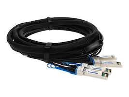 AddOn Cisco QSFP-4SFP10G-CU5M to Juniper Networks EX-SFP-10GE-DAC-5M Compatible TAA Compliant 40GBase-CU QSFP+ to 4xSFP+ Direct Attach Cable (Passive Twinax, 5m) ADD-QCISJU-PDAC5M