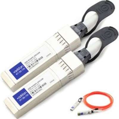 AddOn Cisco SFP-10G-AOC15M to HP JD092B Compatible TAA Compliant 10GBase-AOC SFP+ to SFP+ Direct Attach Cable (850nm, MMF, 15m) ADD-SCISHPC-AOC15M
