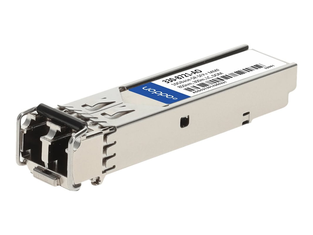 Addon Dell 330-8721 Compatible Taa Compliant 10Gbase-Sr Sfp+ Transceiver (Mmf, 850Nm, 300M, Lc, Dom)