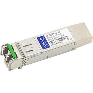 Addon Dell Force10 Gp-10Gsfp-1E Compatible Taa Compliant 10Gbase-Er Sfp+ Transceiver (Smf, 1550Nm, 40Km, Lc, Dom)