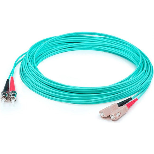 AddOn Fiber Optic Duplex Patch Network Cable ADD-ST-SC-49M5OM4