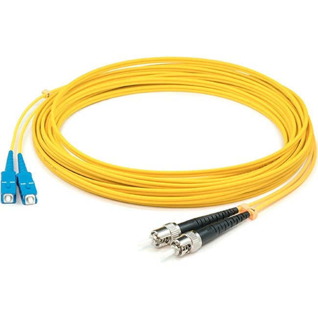AddOn Fiber Optic Duplex Patch Network Cable ADD-ST-SC-75M9SMF