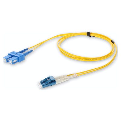 AddOn Fiber Optic Simplex Patch Network Cable ADD-SC-LC-MB8MS9SMF