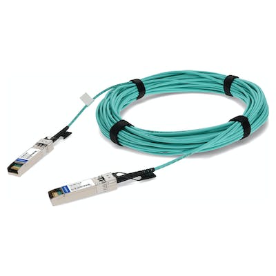 AddOn Finisar FCBG110SD1C20 Compatible TAA Compliant 10GBase-AOC SFP+ to SFP+ Direct Attach Cable (850nm, MMF, 20m) FCBG110SD1C20-AO