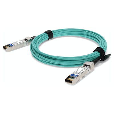 AddOn Finisar FCBG125SD1C03 Compatible TAA Compliant 25GBase-AOC SFP28 to SFP28 Direct Attach Cable (850nm, MMF, 3m) FCBG125SD1C03-AO