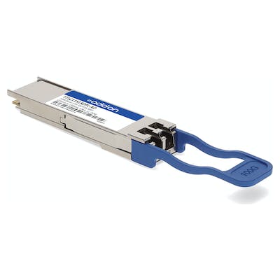 AddOn Finisar FTLC1151RDPL Compatible TAA Compliant 100GBase-LR4 QSFP28 Transceiver (SMF, 1295nm to 1309nm, 10km, LC, DOM) FTLC1151RDPL-AO