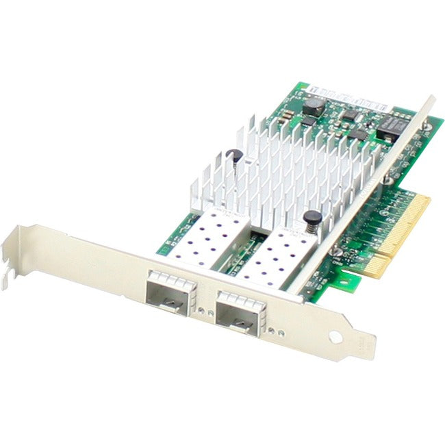 AddOn HP 700759-B21 Comparable 10Gbs Dual Open SFP+ Port Network Interface Card with PXE boot 700759-B21-AO