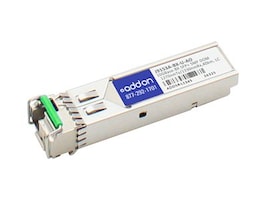 AddOn HP J9153A Compatible TAA Compliant 10GBase-BX SFP+ Transceiver (SMF, 1270nmTx/1330nmRx, 40km, LC, DOM) J9153A-BX-U-AO