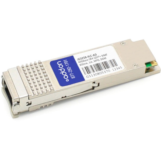 Addon Hp Jg325B Compatible Taa Compliant 40Gbase-Sr4 Qsfp+ Transceiver (Mmf, 850Nm, 1M, Mpo, Dom)
