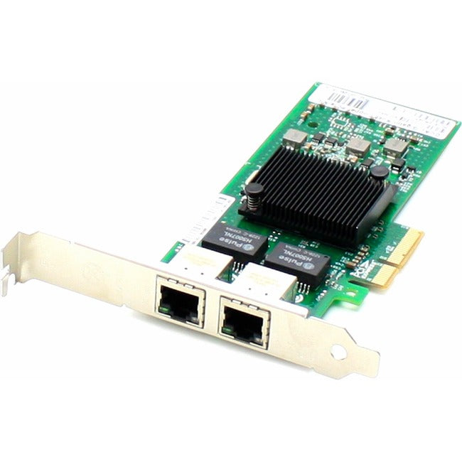 AddOn IBM 90Y9370 Comparable 10/100/1000Mbs Dual Open RJ-45 Port 100m PCIe x4 Network Interface Card 90Y9370-AO