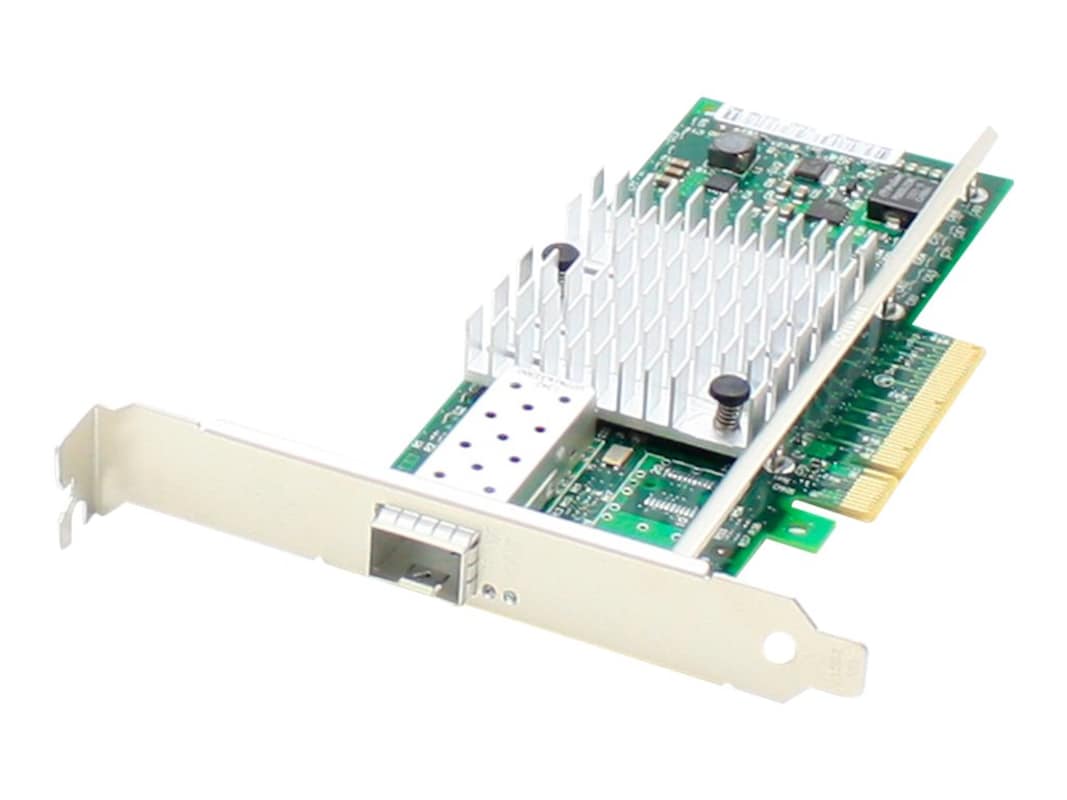 AddOn Intel E10G41BFLR Comparable 10Gbs Single SFP+ Port 10km Network Interface Card with 10GBase-LR SFP+ Transceiver E10G41BFLR-AO