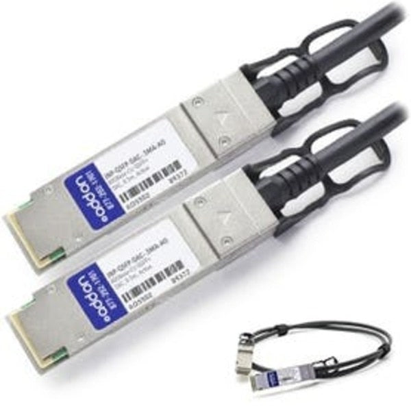 AddOn Juniper Networks JNP-QSFP-DAC-.5MA Compatible TAA Compliant 40GBase-CU QSFP+ to QSFP+ Direct Attach Cable (Active Twinax, 0.5m) JNP-QSFP-DAC-.5MA-AO