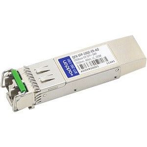 Addon Juniper Networks Qfx-Sfp-10Ge-Er Compatible Taa Compliant 10Gbase-Er Sfp+ Transceiver (Smf, 1550Nm, 40Km, Sfp+, Dom)