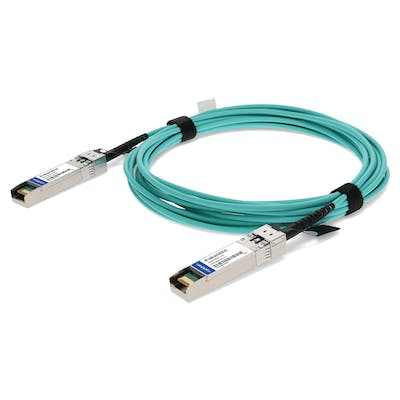 AddOn MSA and TAA Compliant 10GBase-AOC SFP+ to SFP+ Direct Attach Cable (850nm, MMF, 0.5m) SFP-10GB-AOC50CM-AO