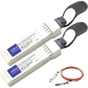 AddOn MSA and TAA Compliant 10GBase-AOC SFP+ to SFP+ Direct Attach Cable (850nm, MMF, 1m) SFP-10GB-AOC1M-AO