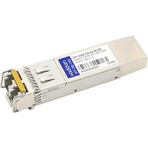Addon Msa And Taa Compliant 10Gbase-Cwdm Sfp+ Transceiver (Smf, 1450Nm, 80Km, Lc, Dom)