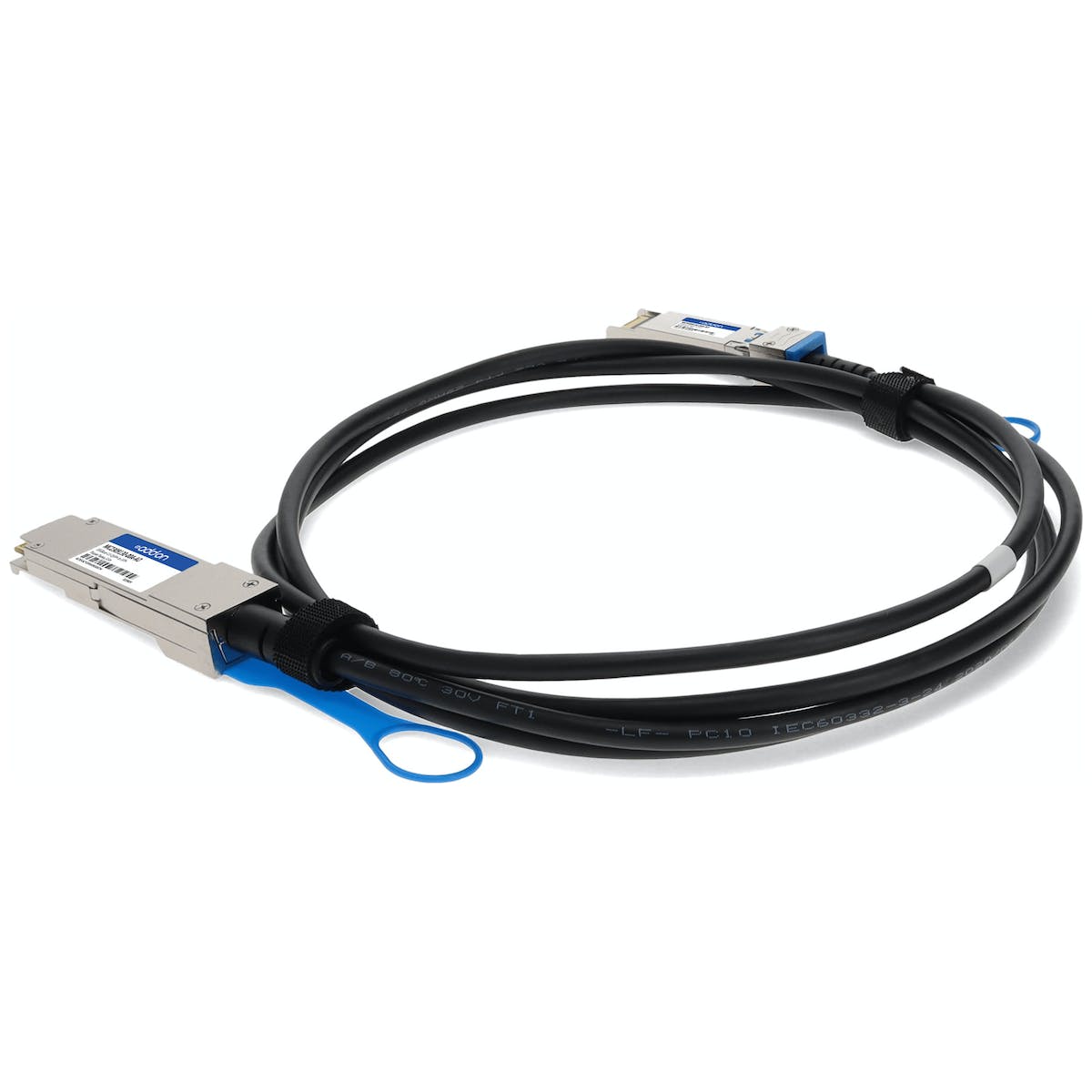 AddOn Mellanox MC2309130-00A Compatible TAA Compliant 10GBase-CU QSFP+ to SFP+ Direct Attach Cable (Passive Twinax, 0.5m) MC2309130-00A-AO