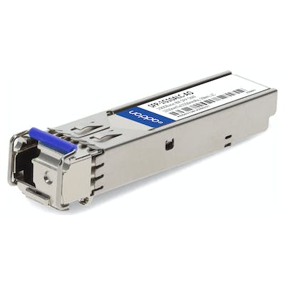 AddOn Moxa SFP-1G10ALC Compatible TAA Compliant 1000Base-BX SFP Transceiver (SMF, 1310nmTx/1550nmRx, 10km, LC) SFP-1G10ALC-AO
