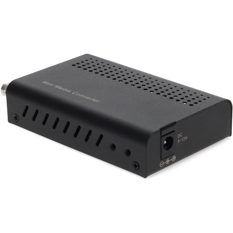 AddOn Networks 10/100Base-TX to 100Base-FX Mini Media Converter 2km | TecISoft ADD-FMCMN-FX-ST