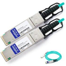 Addon Networks 10434-50Cm-Ao Fibre Optic Cable 0.5 M Qsfp28 Black