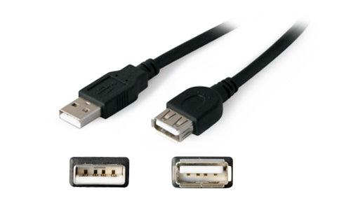 Addon Networks 6" Usb A - Usb A Usb Cable 0.15 M Usb 2.0 Black