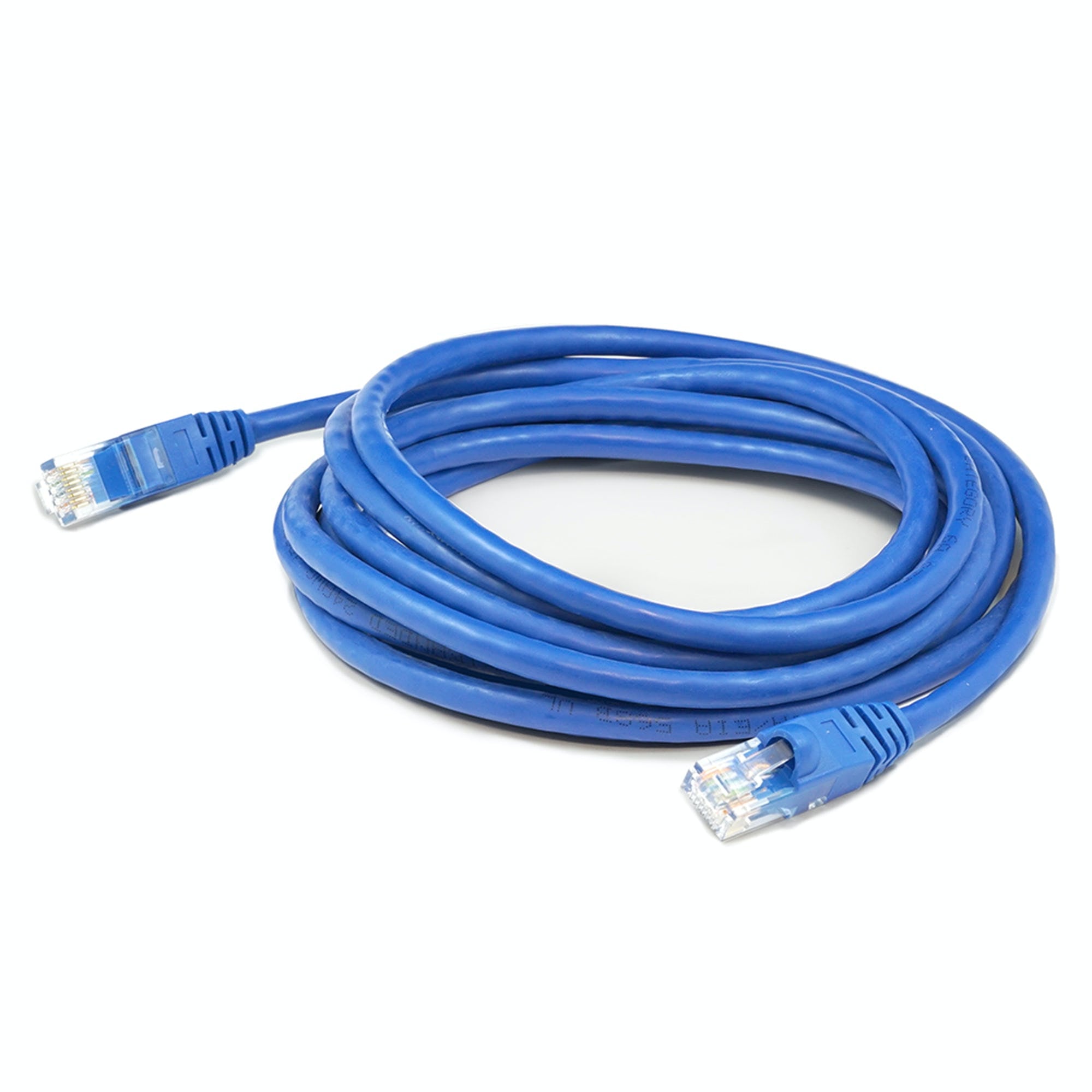 Addon Networks Add-100Fcat6A-Be-10Pk Networking Cable Blue 30.5 M Cat6A U/Utp (Utp)