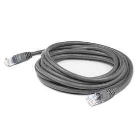 Addon Networks Add-10Fcat6A-Gy Networking Cable Grey 3.05 M Cat6A U/Utp (Utp)