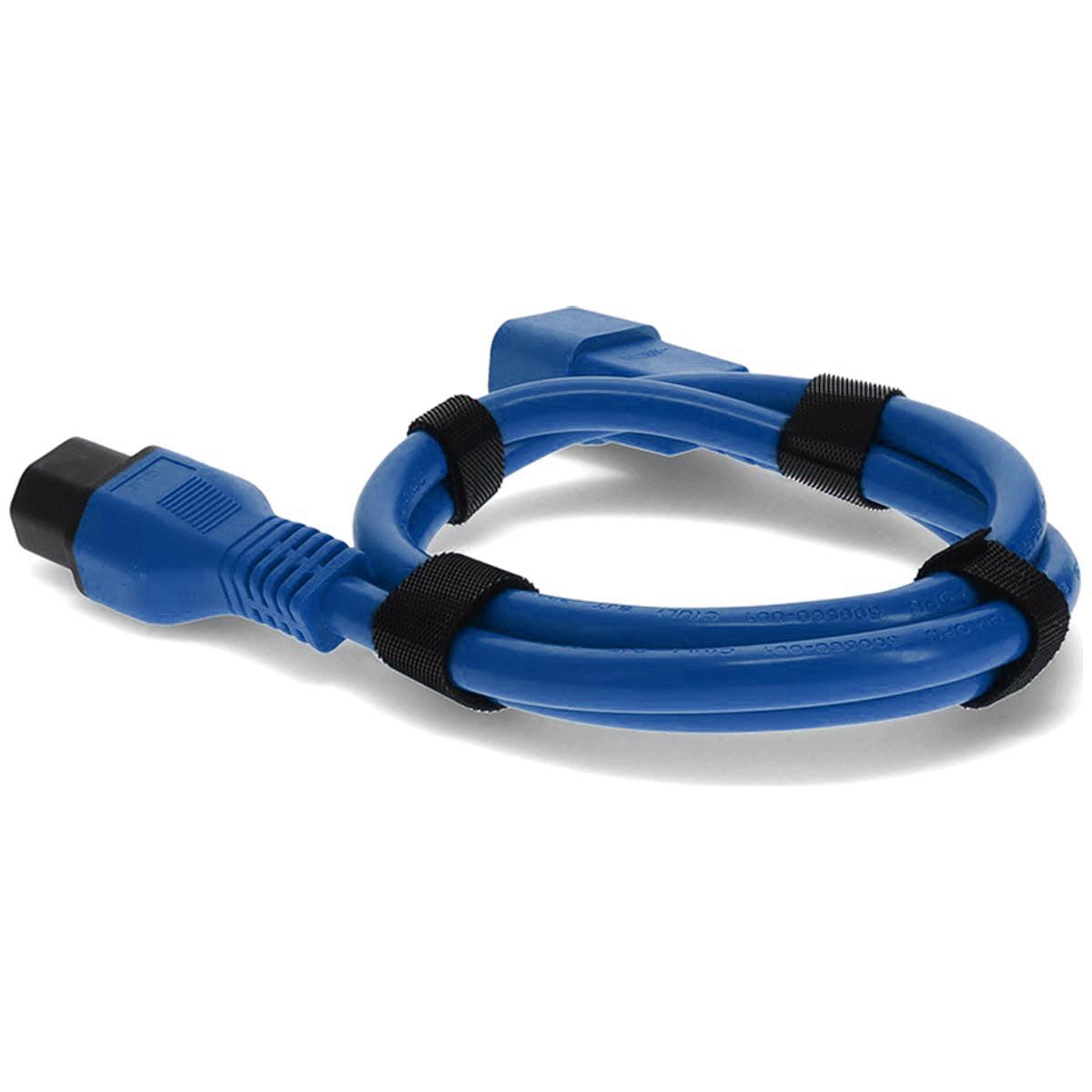 Addon Networks Add-515P2C1314Awg1-5Ftbe Power Cable Blue 0.46 M Nema 5-15P C13 Coupler