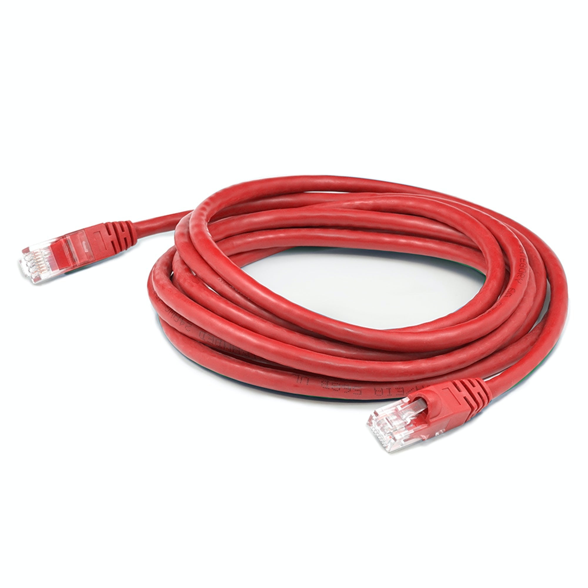 Addon Networks Add-7Fcat6A-Rd Networking Cable Red 2.13 M Cat6A U/Utp (Utp)