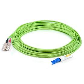 Addon Networks Add-Cs-Sc-1M5Om5 Fibre Optic Cable 1 M Cmr Om5 Green